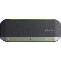 HP - Haut-parleur sans fil Poly Sync 40 - Équipes - Noir-Réseau de trois microphones