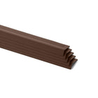 WeatherTech - Améliore l’adhérence dans les escaliers avec StairEdge - 35.5 po - Brun - Paquet de 5-Le revêtement StairEdge est idéal pour les escaliers intérieurs en bois, en carrelage, en pierre, en béton ou en métal, qu’ils soient résidentiels ou commerciaux.