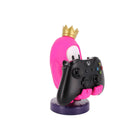 Exquisite Gaming - Media Tonic: Fall Guys Cable Guy support d'origine pour contrôleur et téléphone-Compatible avec tous les contrôleurs PlayStation, Xbox, Switch et console rétro