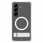 Blu Element - Étui Dropzone Rugged avec béquille avec aimants pour Samsung Galaxy S26+, Transparent-Niveau de protection : 400 chutes à 3 mètres