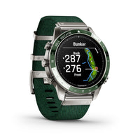 Garmin - Montre polyvalente moderne de golf MARQ Golfer (Gen 2)-Votre montre est prechargee avec plus de 42 000 cartes CourseView en couleur de parcours de golf du monde entier. Telechargez les mises à jour pour le parcours que vous jouez le plus souvent.