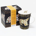 Oscardo - Tasse porcelaine « Spring Bear » de Dawn Oman - 295 ml-Tasse en porcelaine à forme élancée - Contient 295 ml / 10 oz, idéale pour le café, le thé et les boissons chaudes