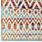 Modway - Reflect Treillis marocains Tamako Diamond et Chevron Tapis intérieur / extérieur de 5 pi l x 8 pi L - Multicolore-Haute densité / Tissé à la machine