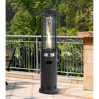 Shinerich - Chauffe-patio Inferno - noir mat-Surface chauffée : 400 pi²