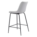 Zuo - Byron Tabouret de comptoir - Blanc-7