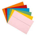 JAM Paper - Enveloppes d'invitation colourées A8 avec fermeture autocollante à décoller et coller - 5 1/2 x 8 1/8 - couleurs primaires assorties - 150/paquet-Quantité : L'assortiment comprend 25 enveloppes de chaque couleur, pour un total de 150 enveloppes