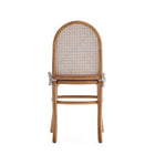Manhattan Comfort - Lot de 2 chaises de salle à manger Paragon 44,5 cm style industriel chic, rembourrées, coloris Nature et Avoine-Dossier haut rond unique pour le style et le confort