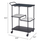Zuo - Chariot-bar Constanza - Noir-7