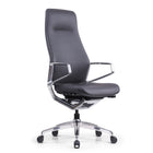 Nexten Pro - Chaise de bureau - Dossier haut - Grise-Structure en aluminium moulé robuste