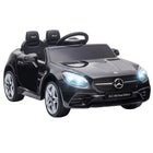 Aosom - Voiture électrique 12v avec télécommande parentale - noir-Une télécommande est incluse pour le contrôle parental 