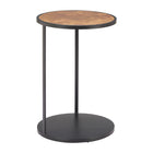 Zuo - Nodo Table d’appoint - Brun/Noir-Couleur: Brun/Noir