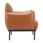 Zuo - Sekil Fauteuil d’appoint - Brun-Garantie limitée de 3 ans