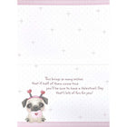 Rosedale - Cartes De souhaits De La Saint-Valentin / Enveloppes - 5-1/2 po x 8 po - Chiots - Paquet de 12-Imprimées sur un papier de qualité non couché
