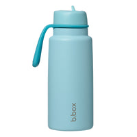 b.box - Gourde isotherme à bec rabattable - 1L - Lagon-Restez hydraté toute la journée – l’isolation triple couche garde les boissons froides jusqu’à 46 heures