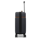Bugatti - Valise de cabine à coque rigide 18.50po de la collection Cannes - Noir-Poignée télescopique avec système de verrouillage à plusieurs niveaux