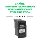 CIG - Cartouche d’encre 5204B001 Canon PG-240XXL remise à neuf - rendement très élevé - noir- Garantie de 1 ans avec garantie de performance à 100 %