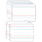 Ashley Productions - ASH97002 Smart Poly PosterMat Pals Économiseurs d'espace - 13" x 9-1/2" - Écriture manuscrite 3/4" - Ensemble de 10-C'est une affiche, c'est un sous-main, c'est les deux! Parfait pour une taille plus petite pour une utilisation facile en classe, à la maison, au bureau ou en déplacement!