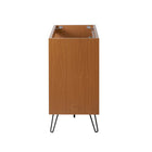 Modway - Energize 48" Meuble de toilette de salle de bain compatible double lavabo (non inclus) - Blanc cerise-Assemblée requise