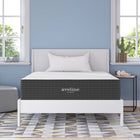 Modway - Aveline 12 po Mousse à mémoire de forme Matelas complet-Refroidissement de la ventilation à cellules ouvertes
