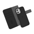 LBT - iPhone 16 Plus - LBT 2-in-1 Switch Wallet folio Case-Peut contenir jusqu'à 3 cartes dans son compartiment de rangement