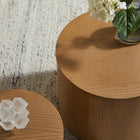 Modway - Amani Nidification ronde Tables basses Ensemble de 2 - Naturel-Placement polyvalent