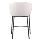 Zuo - Essen Tabouret de comptoir - Ivory-6