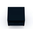 Manhattan Comfort - Rockefeller Table de Nuit 1 Tiroir Style Mid-Century Modern 51 cm - Tatiana Bleu Minuit - Lot de 2-17,62 po L x 20,08 po l x 21,65 po H
