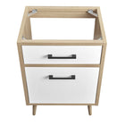 Modway - Maverick 24" Lavabo de l’armoire à vanité de la salle de bain non inclus - Oak White-7