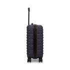 Swiss Mobility - Valise de cabine à coque rigide 21.50po de la collection QUAD - Noir-Poignées supérieures renforcées