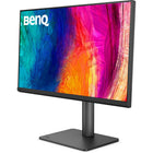 BenQ - Moniteur DesignVue 27 po 1440p HDR - PD2706QN-USB-C Tout-En-Un : l'USB-C de 90 W synchronise les images, les vidéos et les données de manière transparente tout en chargeant vos appareils Mac via un seul câble