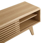Modway - Render 48 po Meuble TV, Chêne-Deux trous de gestion des câbles