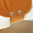Qaba - Standing Ride-On horse with neighing sound, soft padding - brown-Cadre en acier pour plus de stabilité 
