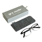 Gry Mattr Lunettes De Lecture Anti Lumière Bleue - PUNCTUAL BL +2.50-Protège contre la lumière bleue de tous les dispositifs numériques