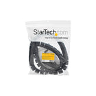 Manchon de gestion des câbles StarTech de 1,5 m (4,9 pi) - Spirale - 45 mm (1,8 po) de diamètre-Ajoutez ou retirez facilement des câbles à tout moment