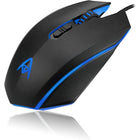 Adesso - iMouse X2 - Souris de jeu RGB filaire USB - noir-Design ergonomique pour longues sessions