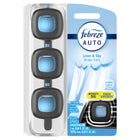 Febreze - AUTO - Trousse de départ Linen & Sky - Paquet de 3-Profitez de la fraîcheur jusqu’à 40 jours avec un parfum constant grâce à Febreze AUTO (à faible intensité)