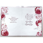 Rosedale Gold - Cartes de souhaits Mariage avec enveloppes – 5-1/2 po x 8 po – Religieuse : fleurs et papillons – paquet de 6-Imprimées sur un papier de qualité non couché