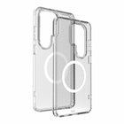 Blu Element - Étui Dropzone Rugged à paillette avec aimants pour Samsung Galaxy S26 Ultra, Transparent-Bords surélevés pour protéger l'appareil photo et l'écran