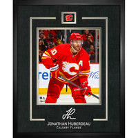 Jonathan Huberdeau 16x20 Replica Signature Frame Flames - Impression encadree - 16" x 20"-Qualité supérieure - virtual frames