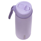 b.box - Bouteille isotherme à couvercle rabattable - 690 ml - Lilas Love-Poignée de transport durable et flexible pour plus de praticité en déplacement
