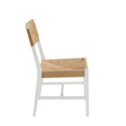 Modway - Bodie Chaise à manger - White Natural-Capacité de poids : 330 lb.