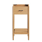 Modway - Zaire 18" Armoire de toilette de salle de bain (lavabo non inclus) - Naturel-8