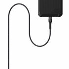 UAG - Câble Charge/Sync Robuste Kevlar USB-C Lightning 5p, Noir-Boîtier de connecteur en alliage métallique