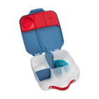 b.box - Boîte à lunch - Flamme Bleue-Léger et flexible pour un rangement facile.