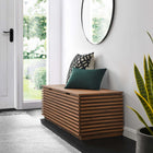 Modway - Render Établi de rangement - Noyer-Stratifié à grain de bois