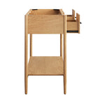 Modway - Zaire 48" compatible avec un seul évier Armoire de toilette de salle de bain (lavabo non inclus) - Naturel-Assemblée requise