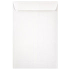 JAM Paper Enveloppes à ouverture au sommet et rabat droit gommé, 6 x 9 po, blanches, 200 par paquet-Taille : 6 x 9 po