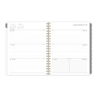 Mead - Agenda Abeille scolaire hebdomadaire/mensuel 2026-2027 couverture rigide - 11 po H x 9 po l - Multicolore - bilingue-Format des pages : 11 po H x 8 1/2 po l