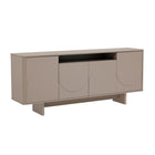 Manhattan Comfort - Buffet moderne Ella 180 cm - Mocha-Recommandé pour un téléviseur jusqu'à 65 pouces