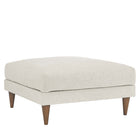 Modway - Zoya Duvet Rempli Trop Rempli Ottoman - Tissu ivoire-Tissu polyester rembourré